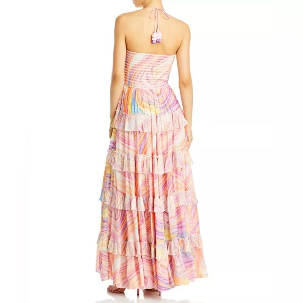 Rococo Sand Multicolor Strapless Dress - Size Large - Picture 2 of 9